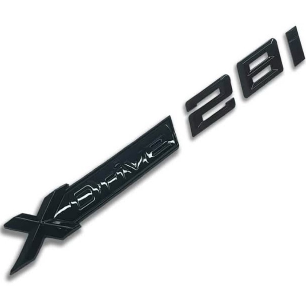 BMW Black XDrive 28i Emblem badge sticker